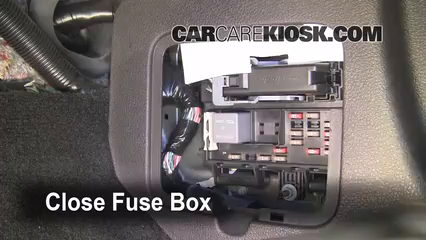 Interior Fuse Box Location: 2005-2009 Ford Mustang - 2006 ... ford focus fuse box glove 